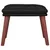 Produktbild 3 för Fotpall svart 45x29,5x35 cm konstläder