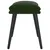 Produktbild 4 för Fotpall mörkgrön 45x29,5x35 cm sammet