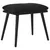 Produktbild 2 för Fotpall svart 45x29,5x35 cm sammet