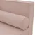 Produktbild 7 för Schäslong med kuddar och bolster rosa sammet