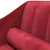 Produktbild 6 för Schäslong med bolster vinröd sammet