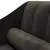 Produktbild 6 för Schäslong med bolster svart sammet
