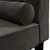 Produktbild 7 för Schäslong med bolster svart sammet