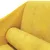 Produktbild 6 för Schäslong med bolster gul sammet