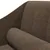 Produktbild 6 för Schäslong med bolster brun tyg