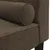 Produktbild 7 för Schäslong med bolster brun tyg
