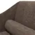 Produktbild 6 för Schäslong med bolster taupe tyg