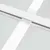 Produktbild 5 för Skjutdörr frostat ESG-glas och aluminium 76x205 cm vit