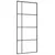 Produktbild 2 för Skjutdörr ESG-glas och aluminium 90x205 cm svart