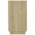 Produktbild 4 för Skänk sonoma-ek 70x41x75 cm spånskiva 