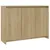 Produktbild 2 för Skänk sonoma-ek 102x33x75 cm konstruerat trä