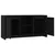Produktbild 5 för TV-bänk svart 102x37,5x52,5 cm spånskiva 