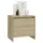 Sängbord sonoma-ek 45x34x44,5 cm spånskiva 