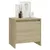 Produktbild 3 för Sängbord sonoma-ek 45x34x44,5 cm spånskiva 