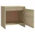 Produktbild 4 för Sängbord sonoma-ek 45x34x44,5 cm spånskiva 