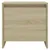 Produktbild 6 för Sängbord 2 st sonoma-ek 45x34x44,5 cm spånskiva