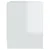 Produktbild 6 för Sängbord vit högglans 45x34x44,5 cm spånskiva 