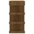 Produktbild 6 för Barbord med hyllor brun ek 100x50x101,5 cm konstruerat trä