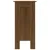 Produktbild 4 för Barbord med hylla brun ek 102x50x103,5 cm konstruerat trä
