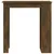 Produktbild 5 för Barbord med förvaringshyllor rökig ek 102x50x103,5 cm spånskiva