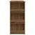Produktbild 6 för Barbord med förvaringshyllor brun ek 102x50x103,5 cm spånskiva