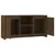 Produktbild 5 för TV-bänk brun ek 102x37,5x52,5 cm spånskiva 