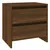 Produktbild 3 för Sängbord 2 st brun ek 45x34,5x44,5 cm konstruerat trä