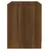 Produktbild 6 för Sängbord 2 st brun ek 45x34,5x44,5 cm konstruerat trä