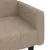 Produktbild 9 för Bäddsoffa 2-sits taupe mikrofibertyg