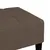 Produktbild 5 för Pall taupe mikrofibertyg