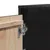 Produktbild 9 för Sängbord svart 40x30x40 cm massiv furu 