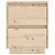 Produktbild 7 för Sängbord 2 st 40x35x50 cm massiv furu 