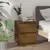 Produktbild 3 för Sängbord 2 st honungsbrun 40x35x50 cm massiv furu 