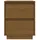 Sängbord 2 st honungsbrun 40x35x50 cm massiv furu 