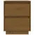 Produktbild 7 för Sängbord 2 st honungsbrun 40x35x50 cm massiv furu 
