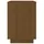 Sängbord 2 st honungsbrun 40x35x50 cm massiv furu 