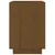 Produktbild 9 för Sängbord 2 st honungsbrun 40x35x50 cm massiv furu 