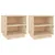 Produktbild 2 för Sängbord 2 st 40x34x40 cm massiv furu 