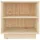 Sängbord 2 st 40x34x40 cm massiv furu 