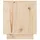 Sängbord 2 st 40x34x40 cm massiv furu 