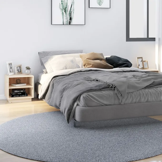 Sängbord 2 st 40x34x40 cm massiv furu