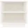 Sängbord 2 st vit 40x34x40 cm massiv furu 