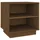 Sängbord honungsbrun 40x34x40 cm massiv furu 