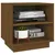 Produktbild 5 för Sängbord 2 st honungsbrun 40x34x40 cm massiv furu 