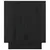 Produktbild 6 för Sängbord svart 40x34x40 cm massiv furu 