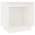 Produktbild 2 för Sängbord vit 40x30x40 cm massiv furu 