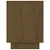 Produktbild 5 för Sängbord honungsbrun 40x30x40 cm massiv furu 