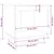 Produktbild 8 för Sängbord 2 st honungsbrun 40x30x40 cm massiv furu 