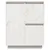 Produktbild 5 för Skänk vit 60x34x75 cm massiv furu