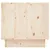 Produktbild 6 för Sängbord 35x34x32 cm massiv furu